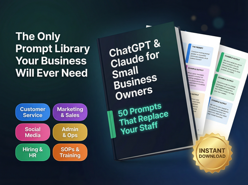 ChatGPT and Claude for Small Business Owners